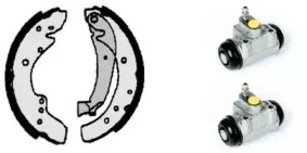 Тормозная колодка / накладка BREMBO для FIAT DUCATO c бортовой платформой/ходовая часть (230_) 2.5 TDI