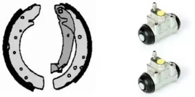 Тормозная колодка / накладка BREMBO для FIAT DUCATO c бортовой платформой/ходовая часть (230_) 2.5 TDI