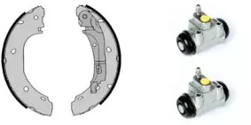 Барабанный тормозной механизм BREMBO для PEUGEOT BOXER автобус (244, Z_) 2.8 HDi