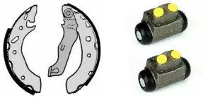 Барабанный тормозной механизм BREMBO для FORD FIESTA Фургон (JV_) D 1.8