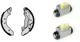 Барабанный тормозной механизм BREMBO для HONDA CIVIC VI Fastback (MA, MB) 1.5 i Vtec-E (MA9)