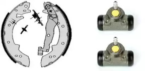 Тормозная колодка / накладка BREMBO для RENAULT RAPID Фургон (F40_, G40_) 1.4 (F402)