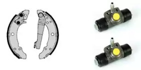 Барабанный тормозной механизм BREMBO для VW SCIROCCO (53) 1.6