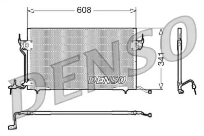 Кондиционер DENSO для PEUGEOT 306 Кабриолет (7D, N3, N5) 1.8 16V
