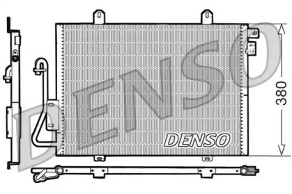 Конденсатор DENSO для RENAULT CLIO I (B/C57_, 5/357_) 1.4