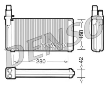 Отопление и вентиляция DENSO для ALFA ROMEO 164 (164_) 3.0 24V (164.K1)