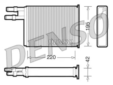 Отопление и вентиляция DENSO для PEUGEOT BOXER автобус (244, Z_) 2.2 HDi