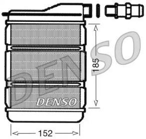 Водяной / масляный радиатор DENSO для RENAULT SUPER 5 (B/C40_) 1.4 (B/C40J)