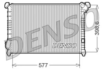 Водяной / масляный радиатор DENSO для MINI MINI Кабриолет (R52) John Cooper Works