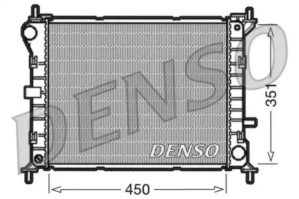 Водяной / масляный радиатор DENSO для FORD FOCUS седан (DFW) 1.8 16V