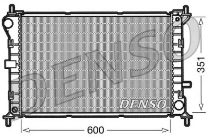 Водяной / масляный радиатор DENSO для FORD FOCUS седан (DFW) 1.8 16V