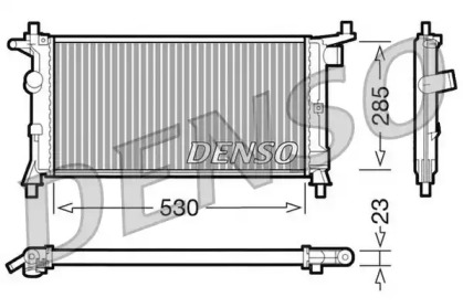 Водяной / масляный радиатор DENSO для CHEVROLET CORSA Пикап 1.4 GLS