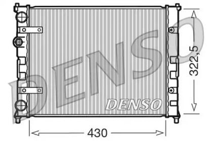 Водяной / масляный радиатор DENSO для VW CADDY II Variant (9K9B) 1.4