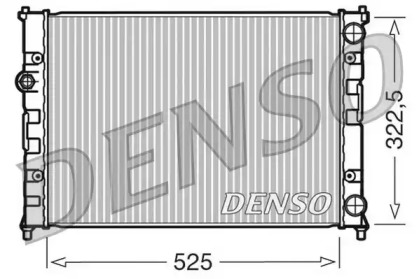 Водяной радиатор DENSO для VW CADDY II Variant (9K9B) 1.6