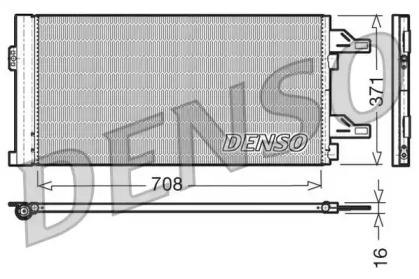 Кондиционер DENSO для PEUGEOT BOXER c бортовой платформой/ходовая часть 2.2 HDi 110