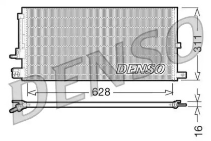 Кондиционер DENSO для JAGUAR X-TYPE Estate (X400) 2.2 D