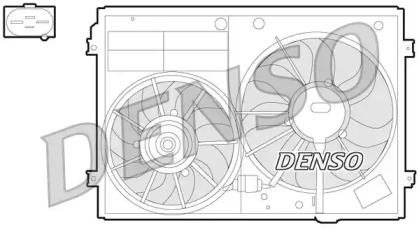 Система охлаждения DENSO для VW GOLF VI (5K1) 1.6 BiFuel