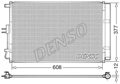 Кондиционер DENSO для KIA SOUL (AM) 1.6 GDI