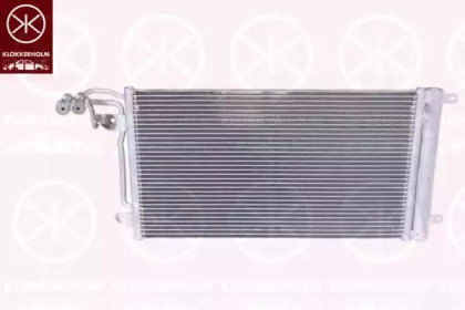 Конденсатор KLOKKERHOLM для VW POLO (6R, 6C) 1.4 BiFuel