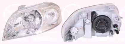 Передняя оптика KLOKKERHOLM для CHEVROLET AVEO седан (T250, T255) 1.4