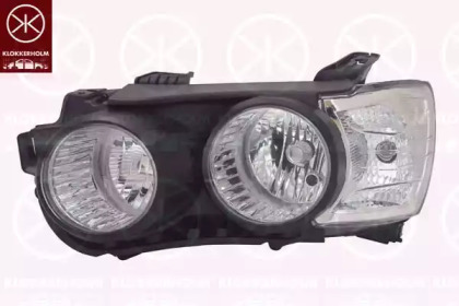 Основная фара KLOKKERHOLM для CHEVROLET AVEO седан (T300) 1.3 D