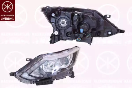 Основная фара KLOKKERHOLM для NISSAN QASHQAI II (J11, J11_) 1.6 dCi ALL MODE 4x4-i