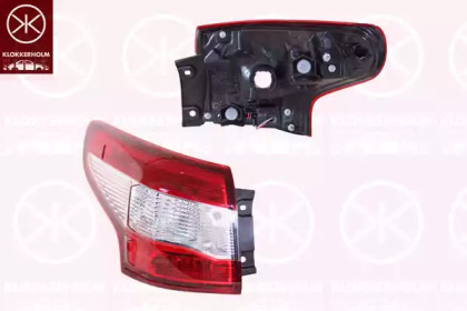 Задний фонарь KLOKKERHOLM для NISSAN QASHQAI II (J11, J11_) 1.6 dCi ALL MODE 4x4-i