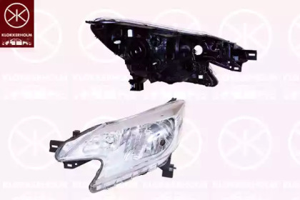 Основная фара / вставка KLOKKERHOLM для NISSAN NOTE (E12) 1.2