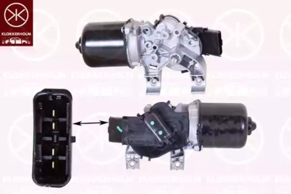 Система очистки окон KLOKKERHOLM для NISSAN NOTE (E11, NE11) 1.4