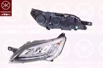 Основная фара KLOKKERHOLM для PEUGEOT BOXER c бортовой платформой/ходовая часть 2.2 HDi 110