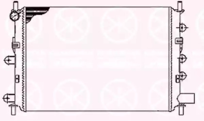 Водяной радиатор KLOKKERHOLM для FORD ESCORT '95 Фургон (AVL) 1.8 D