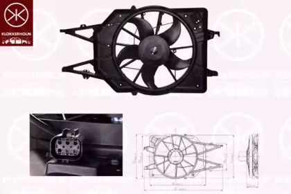 Система воздушного охлаждения KLOKKERHOLM для FORD FOCUS Turnier (DNW) 1.8 TDCi