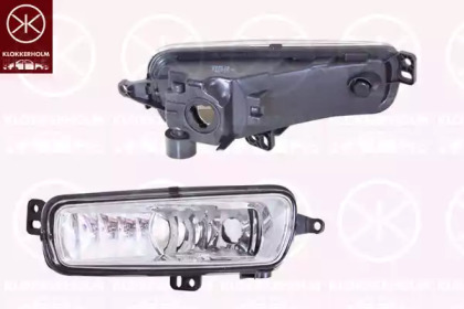 Противотуманная фара KLOKKERHOLM для FORD GRAND C-MAX (DXA/CB7, DXA/CEU) 2.0 TDCi
