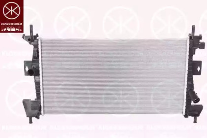 Водяной / масляный радиатор KLOKKERHOLM для FORD GRAND C-MAX (DXA/CB7, DXA/CEU) 1.6 Ti