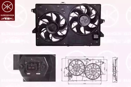 Система охлаждения KLOKKERHOLM для FORD MONDEO III (B5Y) 2.0 16V DI / TDDi / TDCi