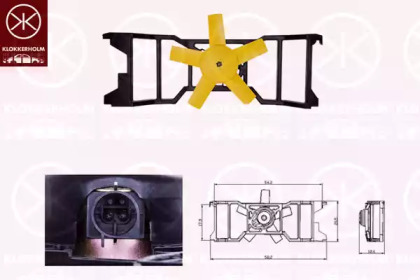 Система воздушного охлаждения KLOKKERHOLM для MAZDA 2 (DY) 1.6