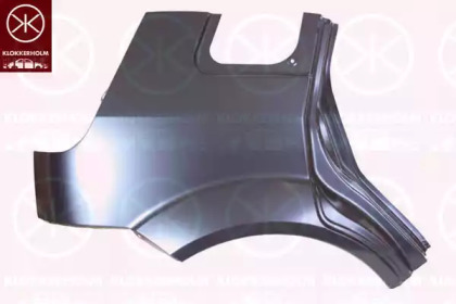 Колесная ниша KLOKKERHOLM для FORD FIESTA V Van 1.4 TDCi