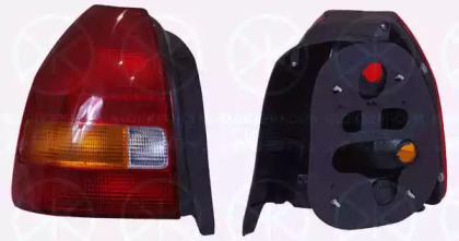 Задний фонарь KLOKKERHOLM для HONDA CIVIC VI Hatchback (EJ, EK) 1.6 VTi (EK4)