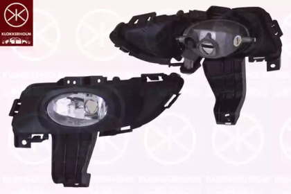 Противотуманная фара KLOKKERHOLM для MAZDA 3 седан (BK) 2.0 MZR-CD