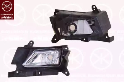 Противотуманная фара KLOKKERHOLM для MAZDA 3 седан (BL) 2.2 MZR CD