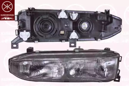 Основная фара KLOKKERHOLM для MITSUBISHI GALANT V (E5_A, E7_A, E8_A) 2.0 V6-24 (E64A, E54A)