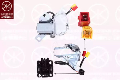 Система очистки окон KLOKKERHOLM для PEUGEOT 106 I (1A, 1C) 1.6