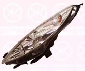 Основная фара KLOKKERHOLM для PEUGEOT 207 CC (WD_) 1.6 HDi