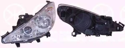 Основная фара KLOKKERHOLM для PEUGEOT 207 CC (WD_) 1.6 HDi