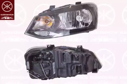 Основная фара / вставка KLOKKERHOLM для VW POLO (6R, 6C) 1.4 BiFuel