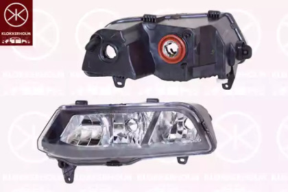 Противотуманная фара / вставка KLOKKERHOLM для VW POLO (6R, 6C) 1.2 TSI