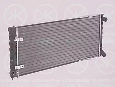 Водяной радиатор KLOKKERHOLM для VW GOLF II (19E, 1G1) 1.8 GTI 16V
