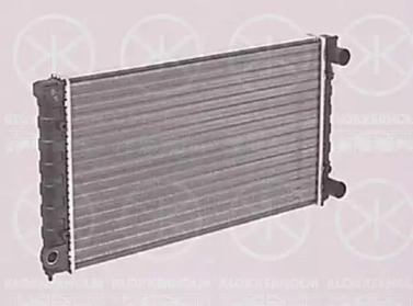 Водяной / масляный радиатор KLOKKERHOLM для VW GOLF II (19E, 1G1) 1.8 i Cat Syncro