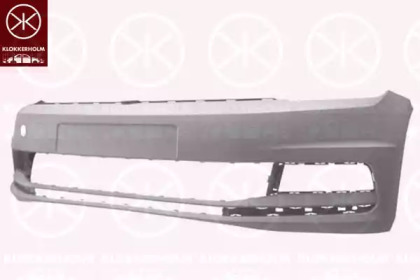 Автомобиль, передняя часть KLOKKERHOLM для VW TOURAN (5T1) 2.0 TDI