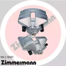 Суппорт диского колесного тормозного механизма ZIMMERMANN для VW POLO (6R, 6C) 1.4 TSI